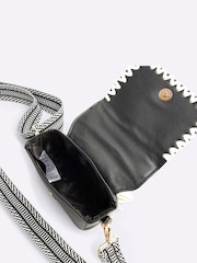 River Island Black Girls Canvas Monochrome Bag - Image 5 of 5