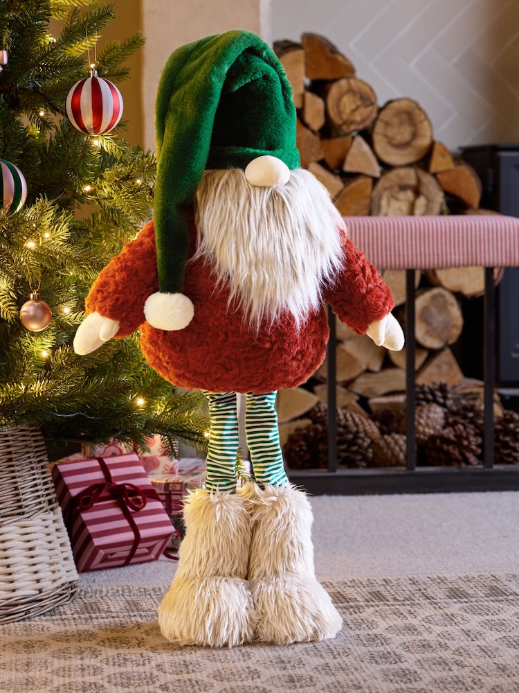 Red Skandi Christmas Gonk With Extentable Legs - Image 1 of 5