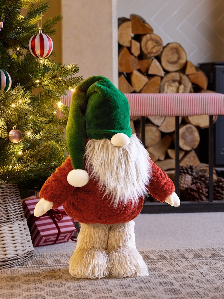 Red Skandi Christmas Gonk With Extentable Legs - Image 2 of 5