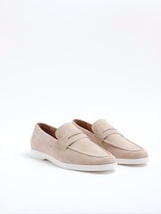 River Island Natural Deconstructed Loafers - Image 2 of 5