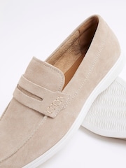 River Island Natural Deconstructed Loafers - Image 4 of 5