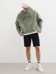 River Island Slim Denim 100% Cotton Shorts - Slika 1 iz 4