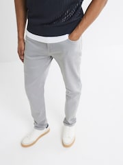 River Island Grey Slim Fit Jeans - Image 2 of 6