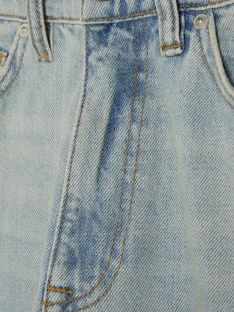 River Island Blue Loose Fit 100% Cotton Arizona Jeans - Image 6 of 6
