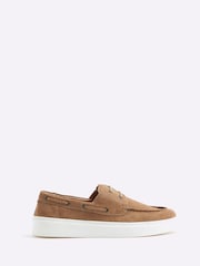 River Island Natural Cupsole Boat Shoes - Image 2 of 6
