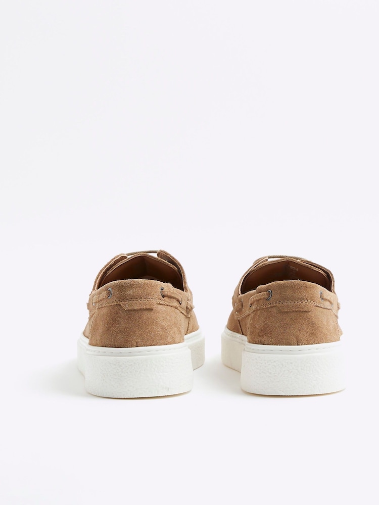 Chaussures bateau River Island Cupsole - Image 4 of 6