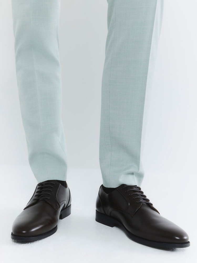 River Island Dark Brown Check Suit Jacket - Image 6 of 6 River Island Dark Brown Check Suit Jacket - Image 6 of 6