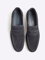 River Island Blue Deconstructed Loafers - Image 5 of 5