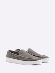 River Island замшевые лоферы на танкетке - Изображение 4 из 6