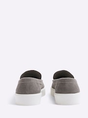 River Island замшевые лоферы на танкетке - Изображение 5 из 6