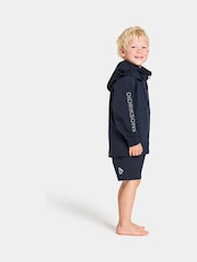 أزرق - Didriksons Kids Blue Hallon Water-Repellent Jacket - صورة 4 من 4