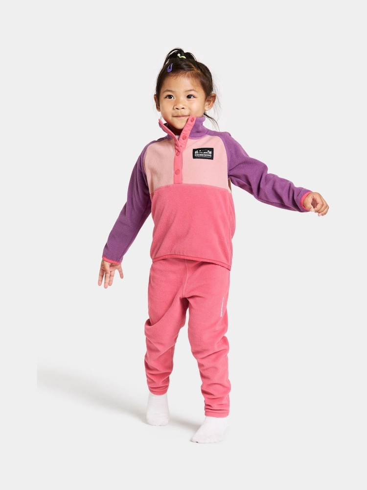 Didriksons Kids Monte Half Button Jumper - Image 1 of 4