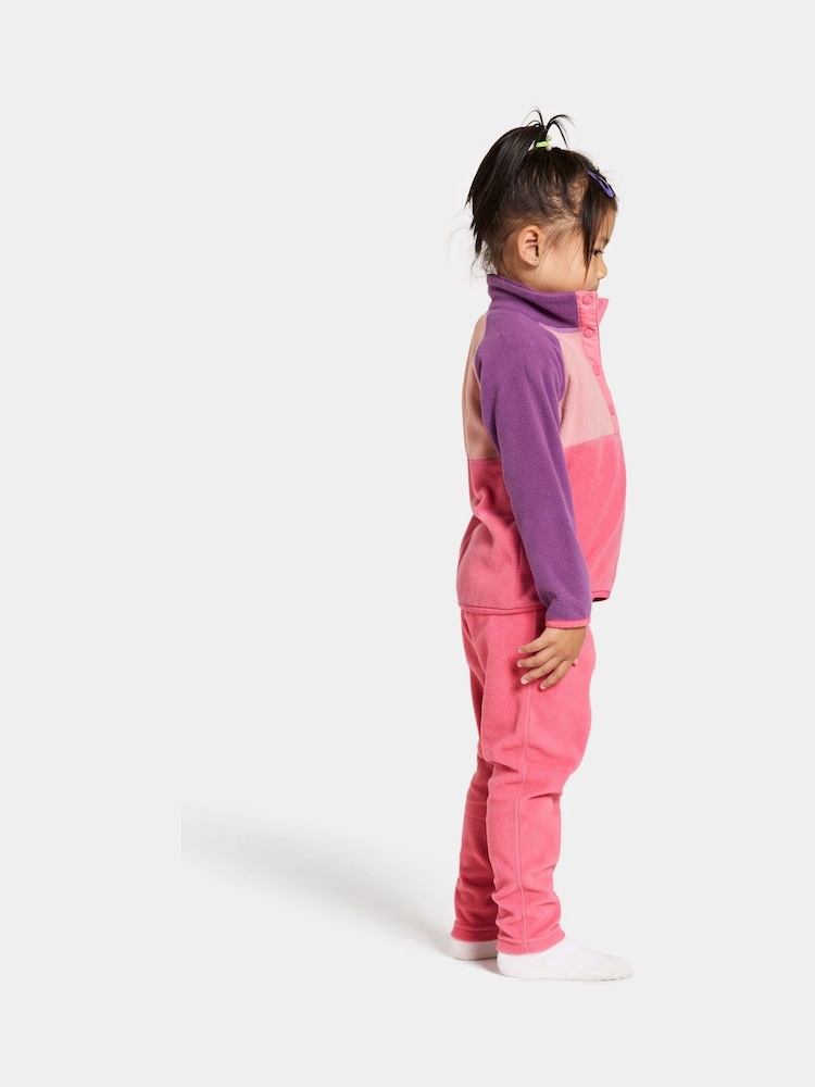 Didriksons Kids Monte Half Button Jumper - Image 4 of 4