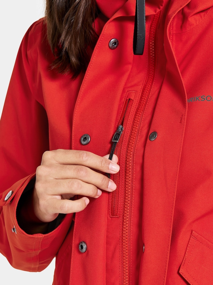 Didriksons Womens Silja Waterproof Jacket - Image 4 of 5