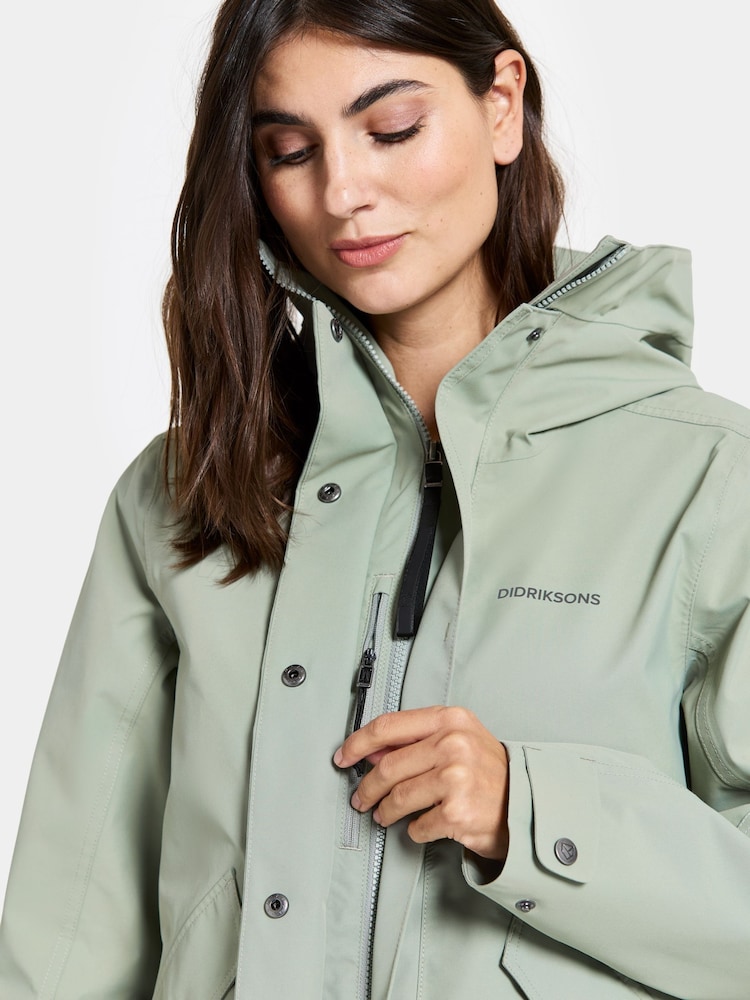 Didriksons Womens Silja Waterproof Jacket - Image 5 of 5