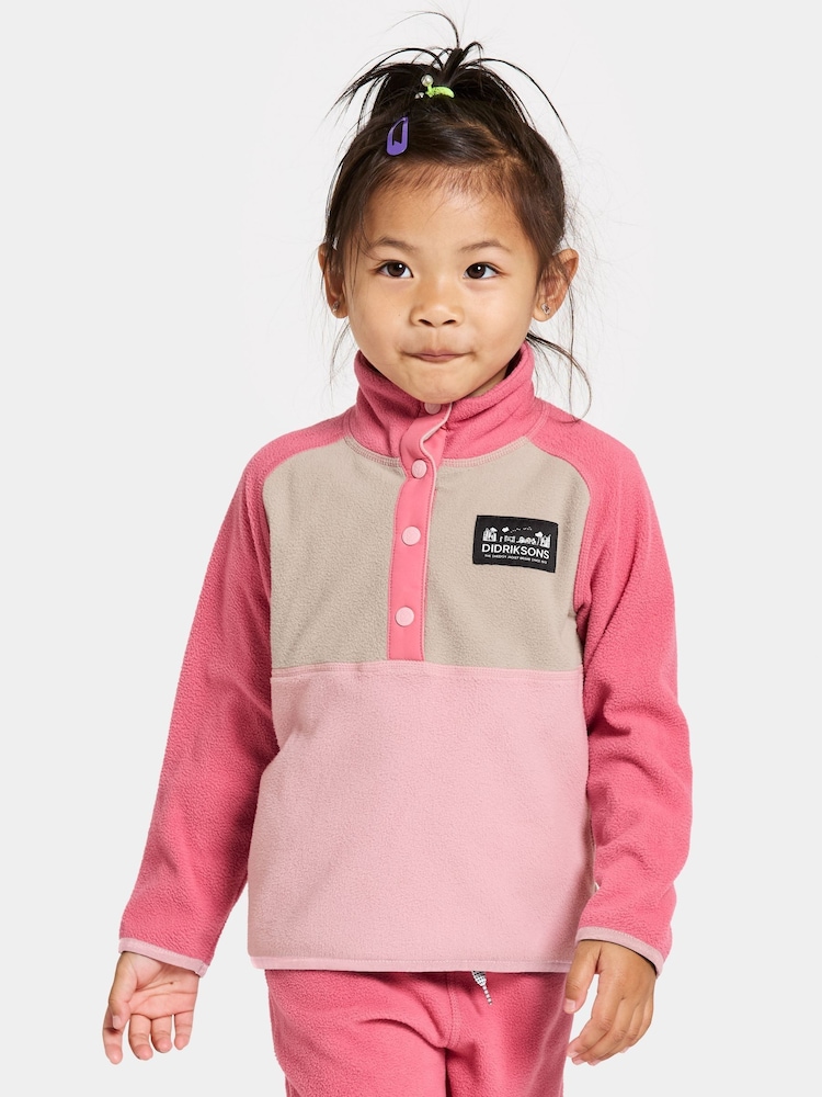 Didriksons Kids Monte Half Button Jumper - Image 1 of 4