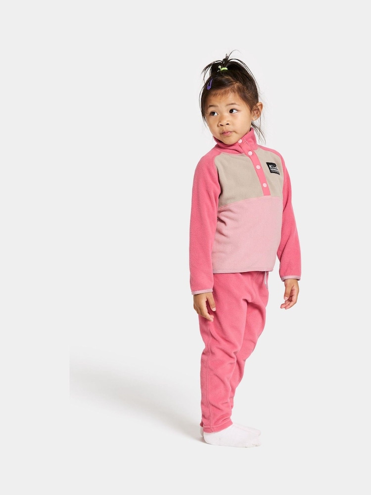 Didriksons Kids Monte Half Button Jumper - Image 2 of 4 Didriksons Kids Monte Half Button Jumper - Image 2 of 4