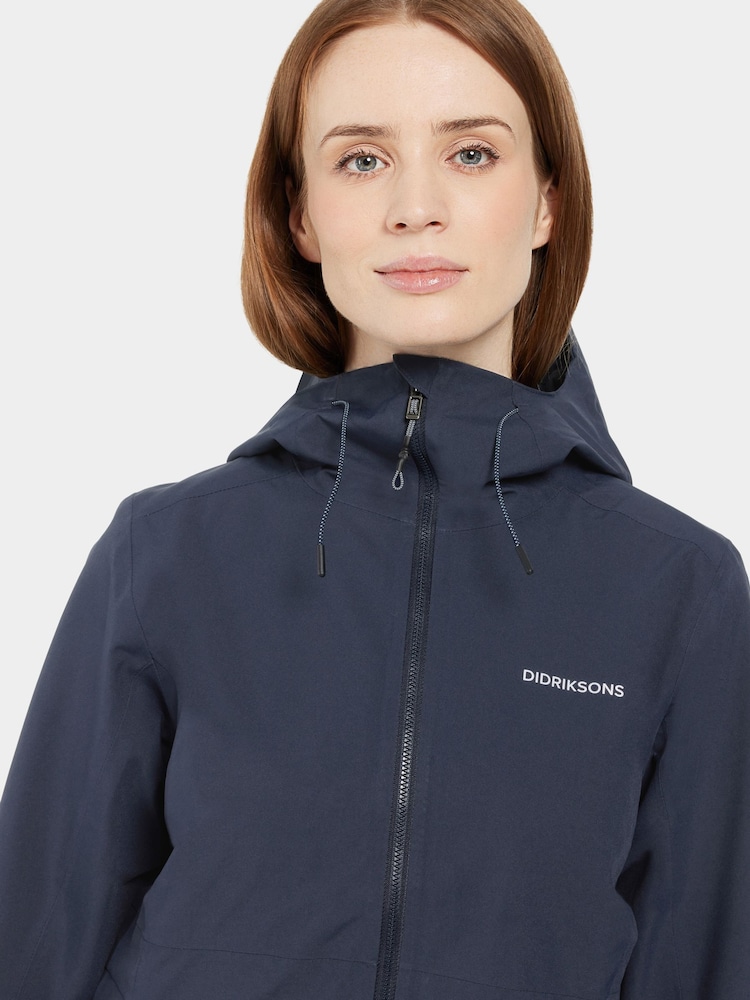 Didriksons Womens Bea Waterproof Jacket - Image 4 of 5