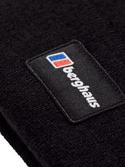 Berghaus Black Logo Recognition Beanie - Image 4 of 4
