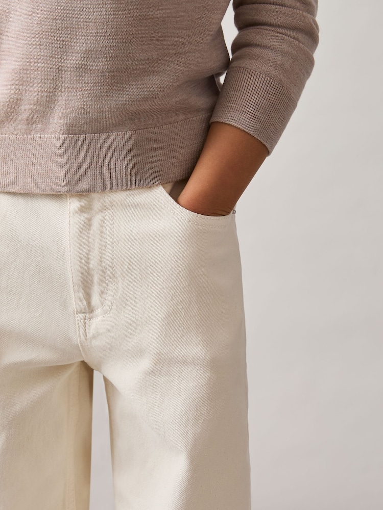 Reiss Off White Ronnie Jeans - Image 1 of 4
