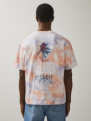 Reiss Pink Miami T-Shirt McLaren F1 Team Miami GP T-Shirt Unisex Fit - Image 3 of 7