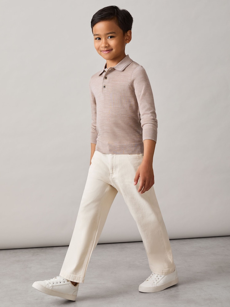 Reiss Off White Ronnie Jeans - Image 1 of 4