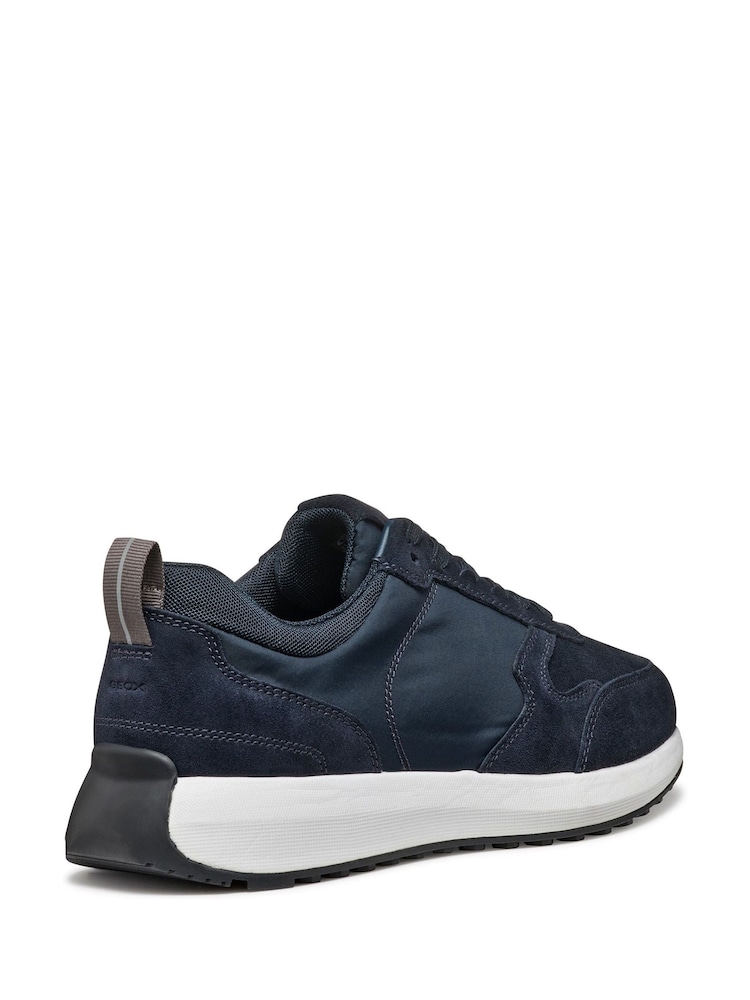 Geox Blue U Volpiano Sneakers - Image 2 of 4