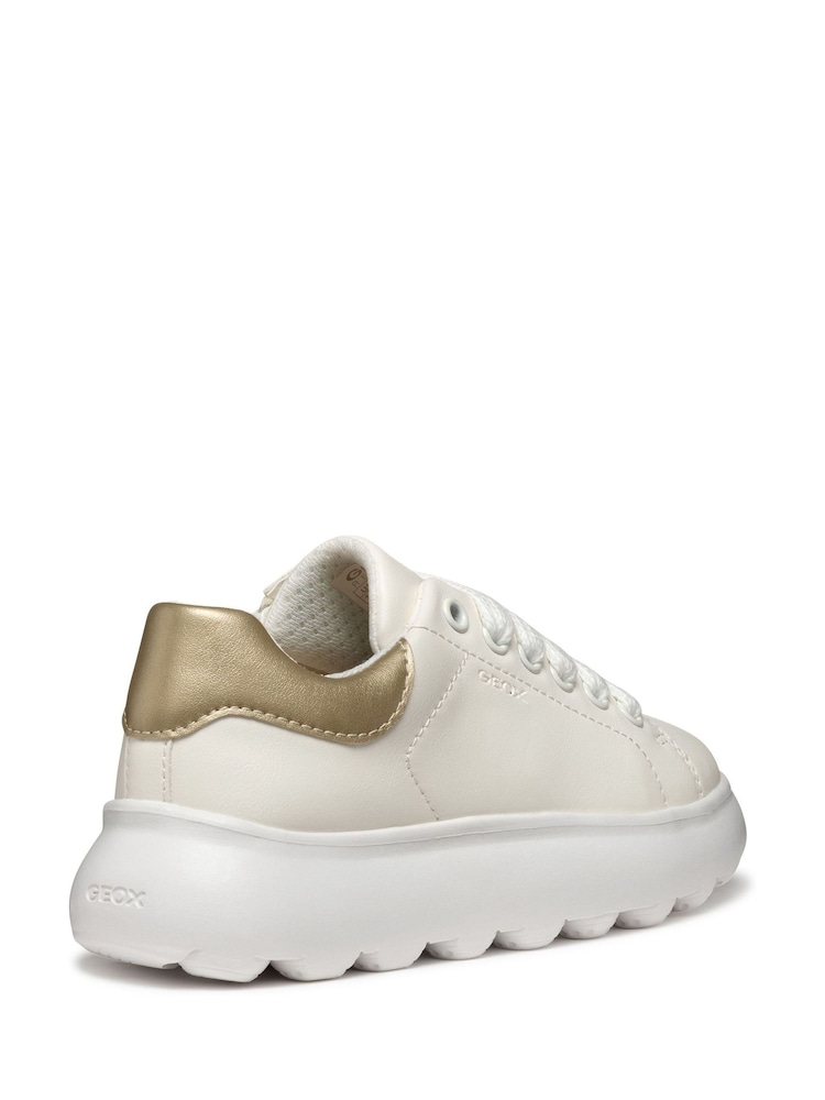 Geox J Puffypop White Sneakers - Image 2 of 4