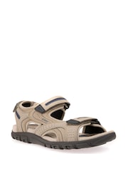 Geox Brown Uomo Strada Sandals - Image 2 of 4