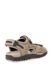 Geox Brown Uomo Strada Sandals - Image 3 of 4
