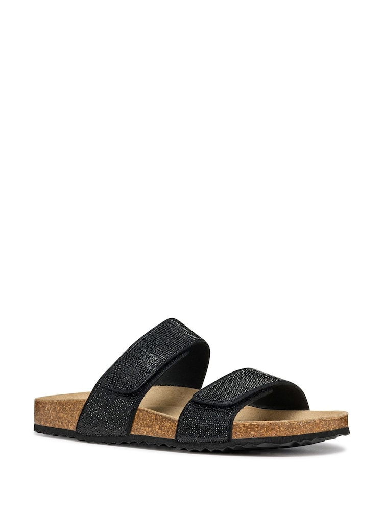 Geox D Brionia R Black Sandals - Image 2 of 4