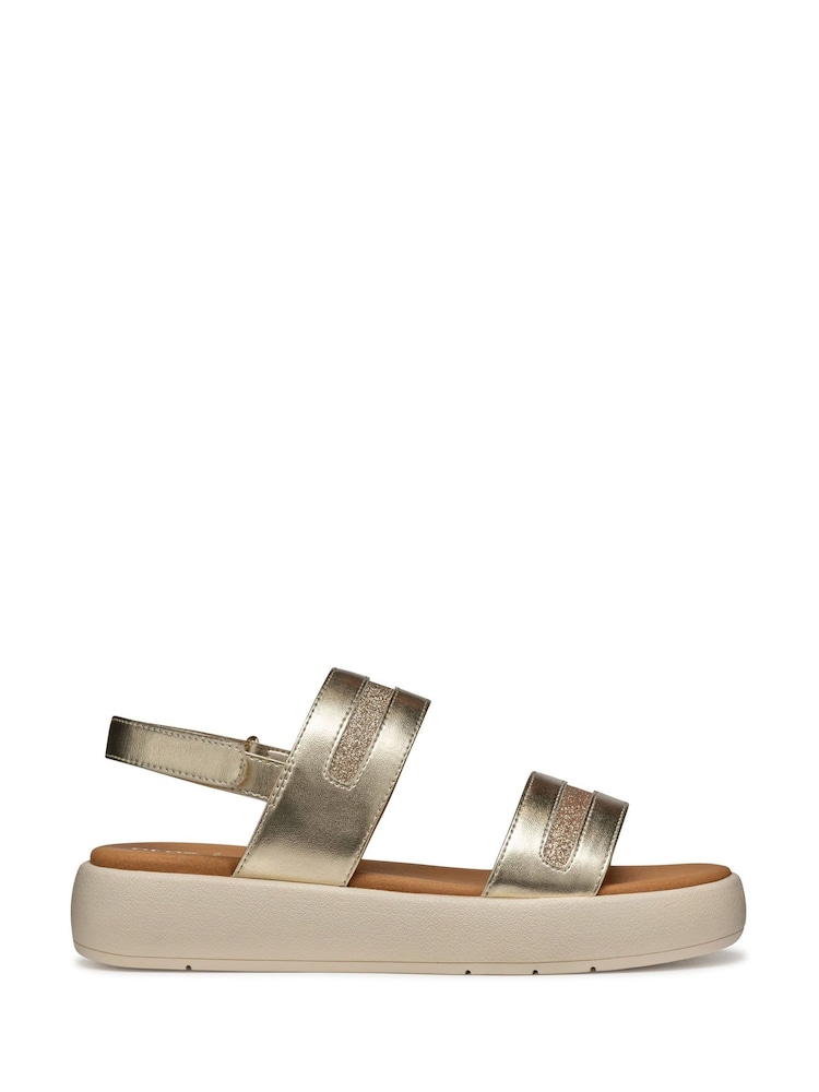 Geox Gold D Camalei Sandals - Image 1 of 3