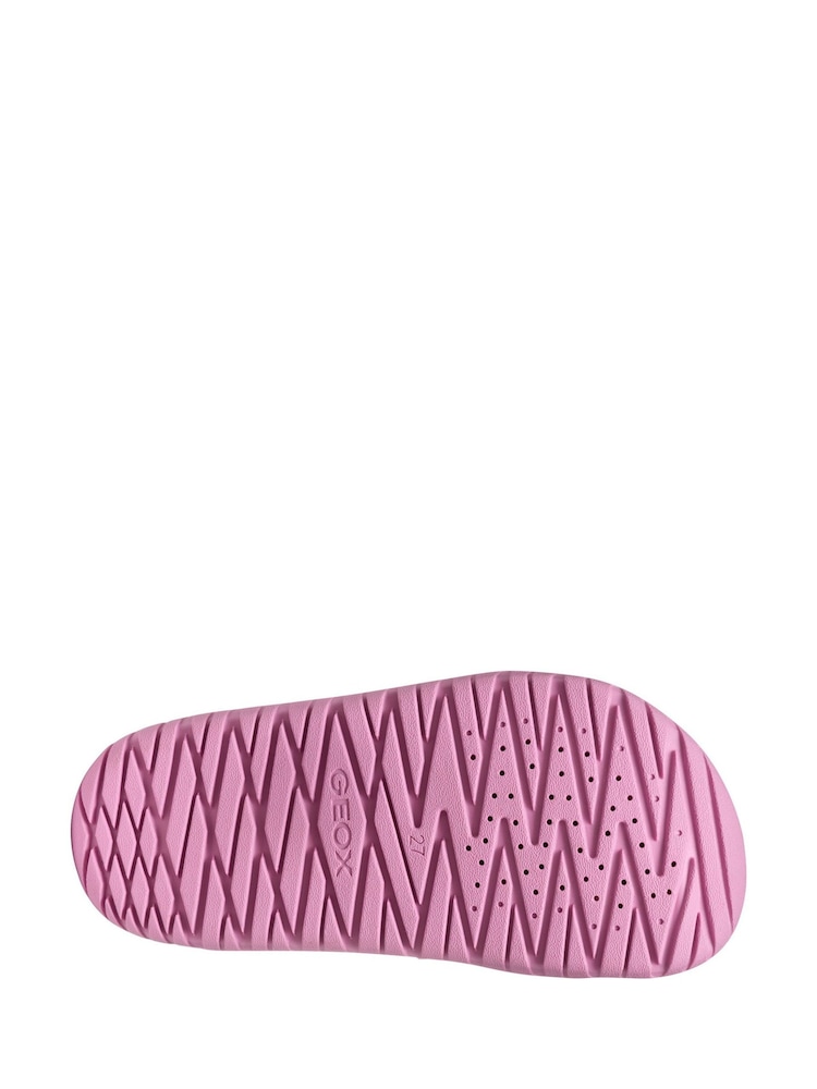 Geox Girls Pink J Fusbetto Sandals - Image 4 of 4