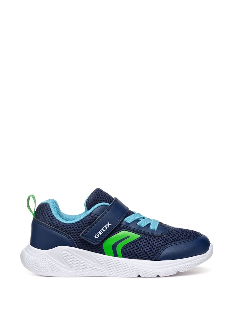 Geox Blue J Sprintye Boy Sneakers - Image 1 of 4 Geox Blue J Sprintye Boy Sneakers - Image 1 of 4