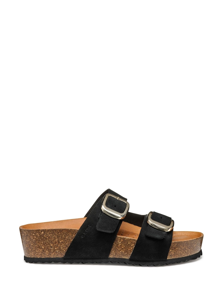 Geox D Brionia H Black Sandals - Image 1 of 4
