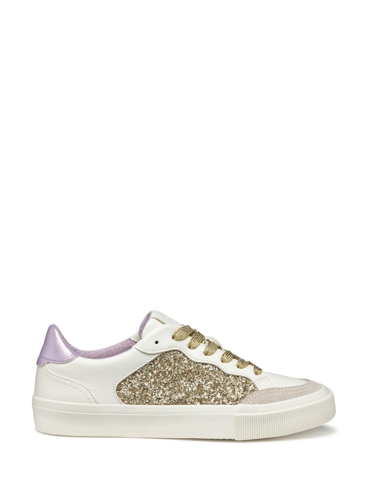 Geox D Emmeleny White Sneakers - Image 1 of 4