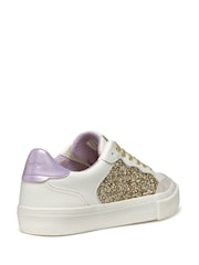 Geox D Emmeleny White Sneakers - Image 3 of 4