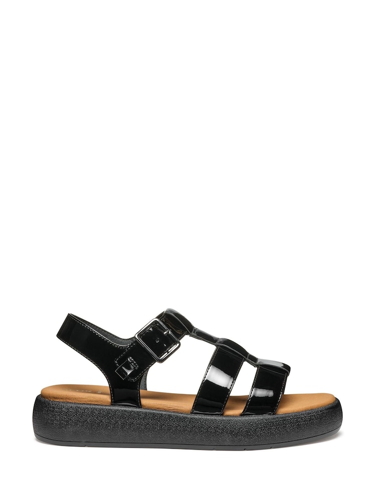 Geox D Camalei Black Sandals - Image 1 of 4