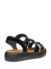 Geox D Camalei Black Sandals - Image 3 of 4