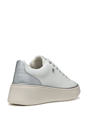 Geox D Sunnetty White Sneakers - Image 3 of 4