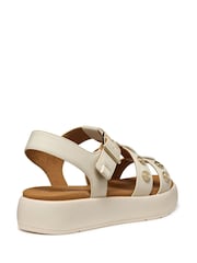 Geox D Camalei White Sandals - Image 3 of 4