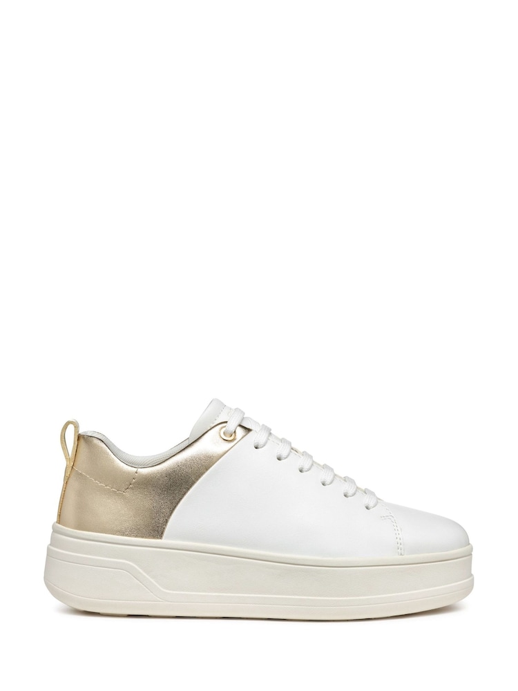Geox D Spherica ECUB-2 White Sneakers - Image 1 of 4