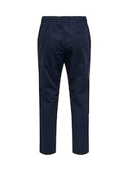 Azul - Calça de moletom com corte afunilado e comprimento até o tornozelo Only & Sons - Imagem 6 de 6