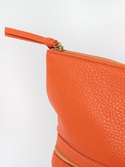 Oliver Bonas Orange Large Anie Multi Pocket Backpack - Image 8 of 8