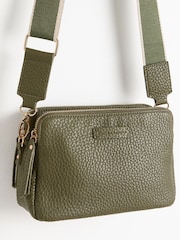 Oliver Bonas Green Isla Cross-Body Bag - Image 4 of 7