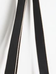 Oliver Bonas Black Laura Slim Cross-Body Bag - Image 5 of 7