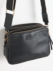 Oliver Bonas Black Laura Slim Cross-Body Bag - Image 6 of 7