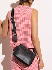Oliver Bonas Black Laura Slim Cross-Body Bag - Image 7 of 7