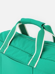 Oliver Bonas Green Layla Quilted Weekend Bag - Image 4 of 6
