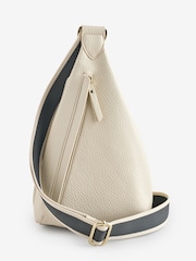 Oliver Bonas Cream Brooke Cream Cross-Body Belt Bag - Image 1 of 1